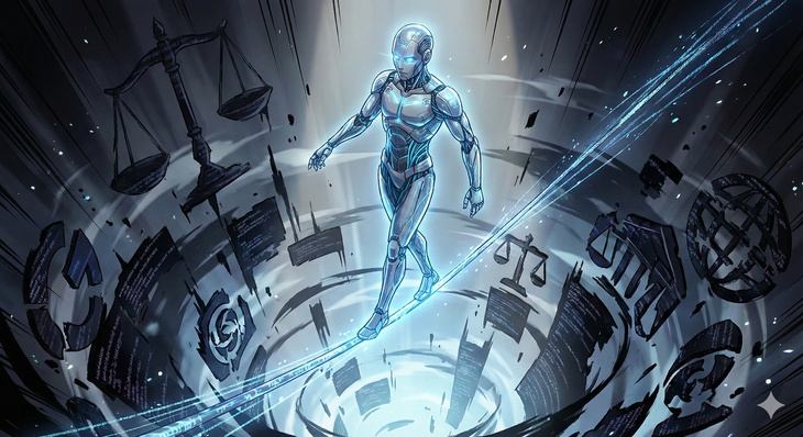 The Ethical Tightrope of Artificial Intelligence